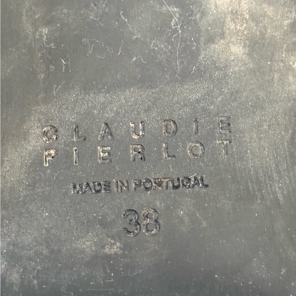 Claudie Pierlot Aramis Ranger Boots Black size 38 - Picture 11 of 14